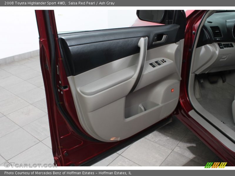 Salsa Red Pearl / Ash Gray 2008 Toyota Highlander Sport 4WD