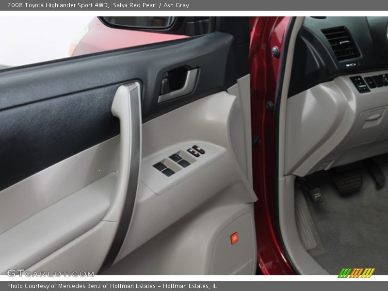 Salsa Red Pearl / Ash Gray 2008 Toyota Highlander Sport 4WD