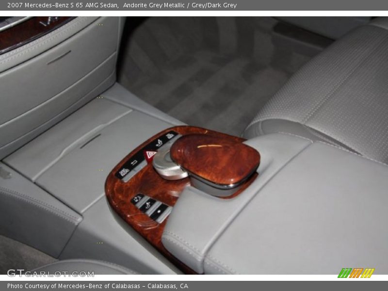 Andorite Grey Metallic / Grey/Dark Grey 2007 Mercedes-Benz S 65 AMG Sedan