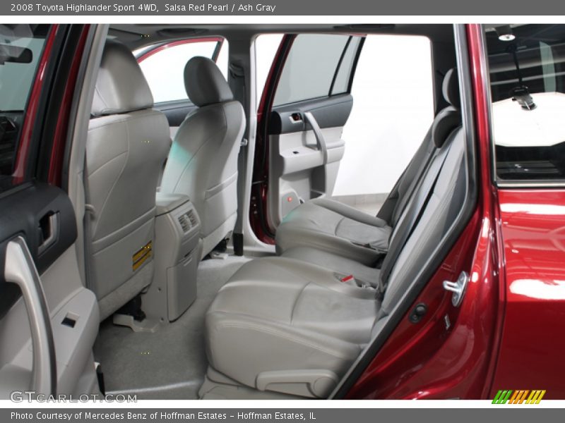 Salsa Red Pearl / Ash Gray 2008 Toyota Highlander Sport 4WD