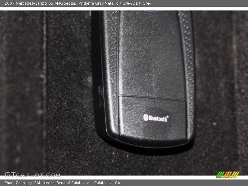 Andorite Grey Metallic / Grey/Dark Grey 2007 Mercedes-Benz S 65 AMG Sedan