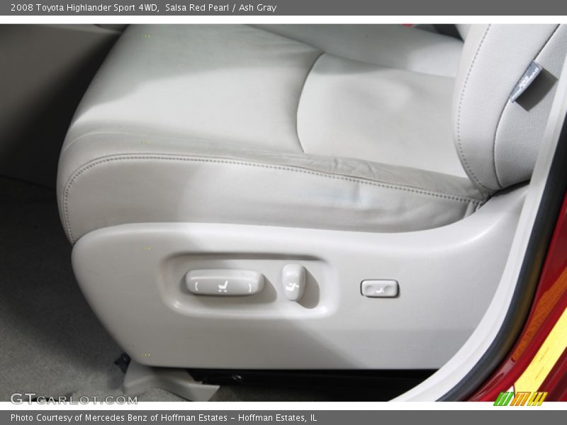 Salsa Red Pearl / Ash Gray 2008 Toyota Highlander Sport 4WD