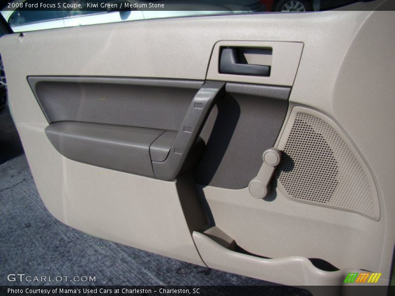 Kiwi Green / Medium Stone 2008 Ford Focus S Coupe