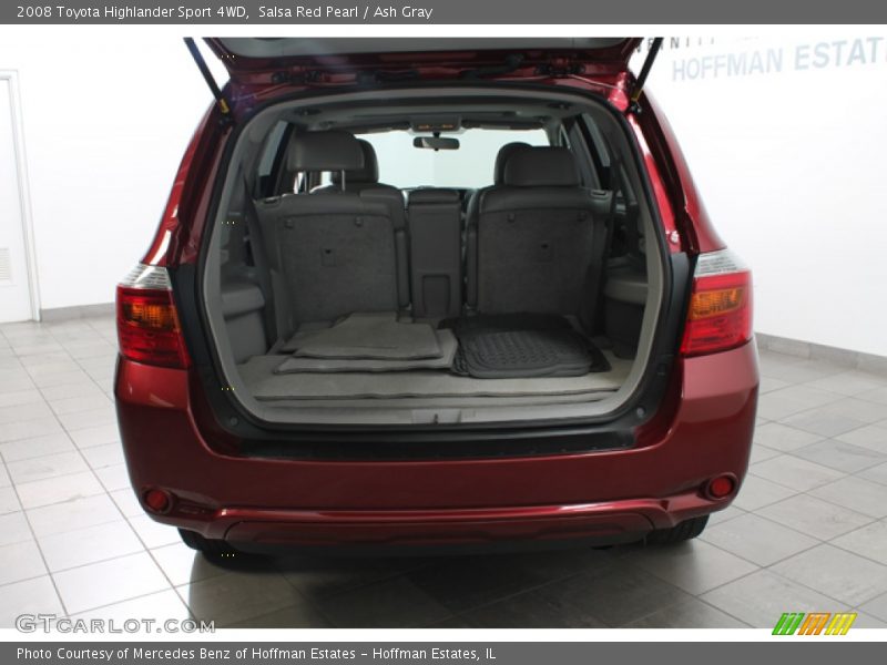 Salsa Red Pearl / Ash Gray 2008 Toyota Highlander Sport 4WD