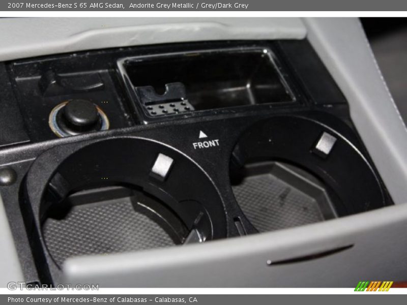 Andorite Grey Metallic / Grey/Dark Grey 2007 Mercedes-Benz S 65 AMG Sedan