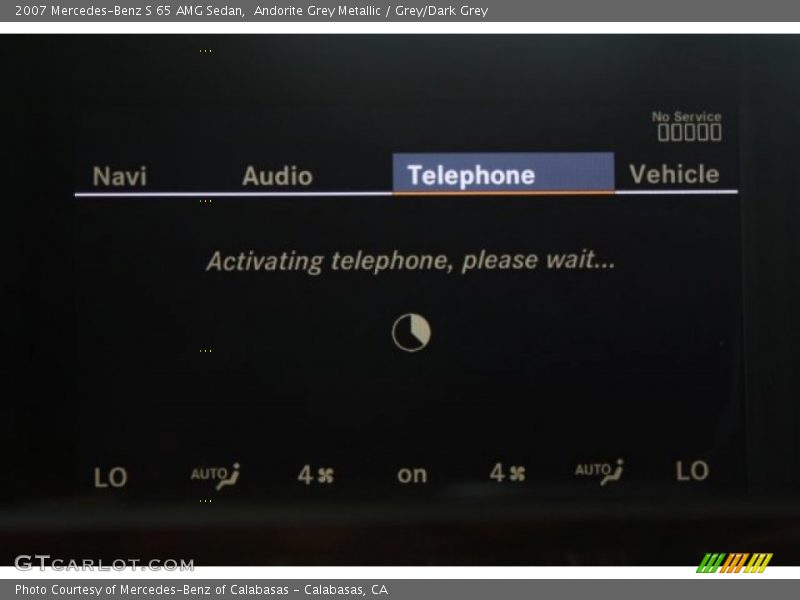 Andorite Grey Metallic / Grey/Dark Grey 2007 Mercedes-Benz S 65 AMG Sedan