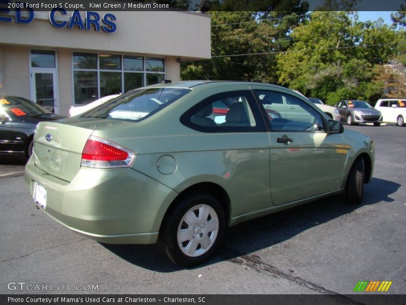 Kiwi Green / Medium Stone 2008 Ford Focus S Coupe