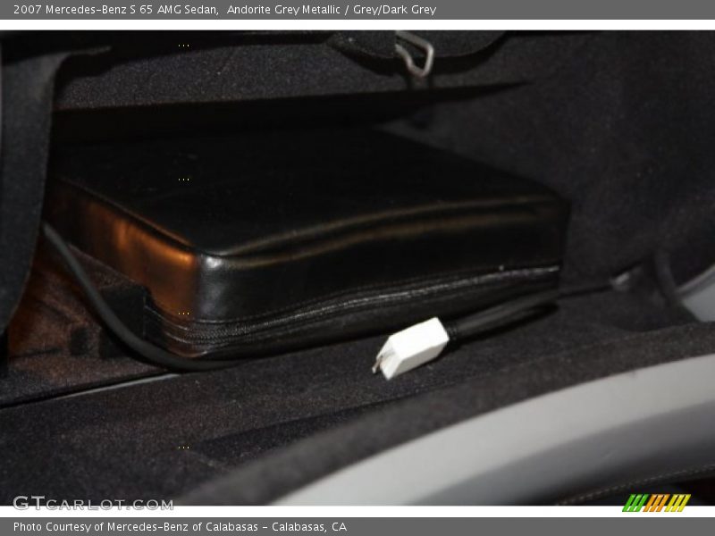Andorite Grey Metallic / Grey/Dark Grey 2007 Mercedes-Benz S 65 AMG Sedan