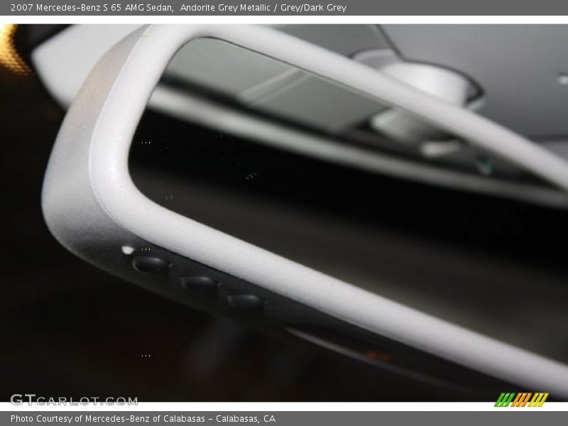 Andorite Grey Metallic / Grey/Dark Grey 2007 Mercedes-Benz S 65 AMG Sedan