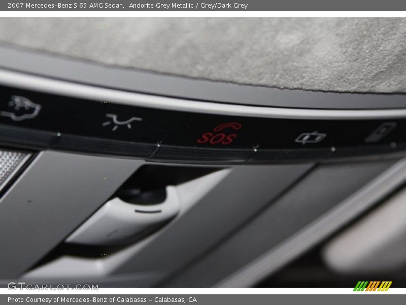 Andorite Grey Metallic / Grey/Dark Grey 2007 Mercedes-Benz S 65 AMG Sedan