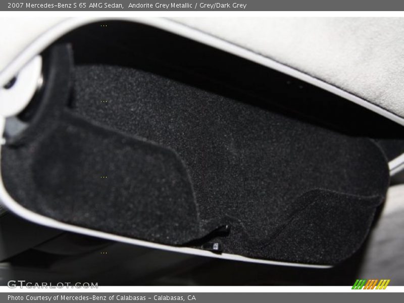 Andorite Grey Metallic / Grey/Dark Grey 2007 Mercedes-Benz S 65 AMG Sedan