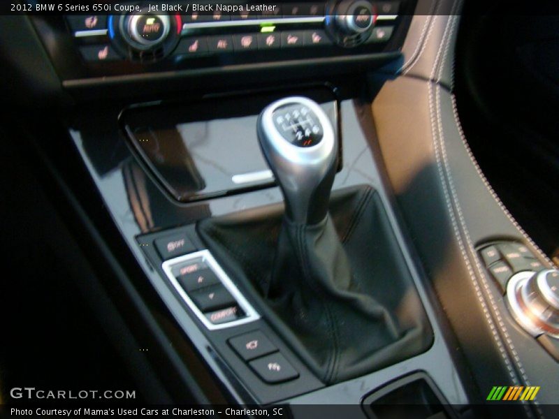  2012 6 Series 650i Coupe 6 Speed Manual Shifter
