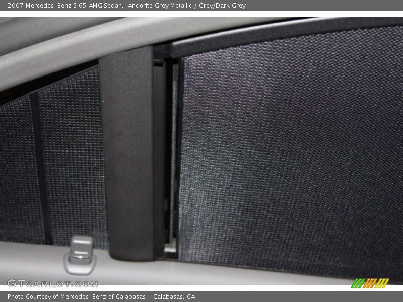 Andorite Grey Metallic / Grey/Dark Grey 2007 Mercedes-Benz S 65 AMG Sedan