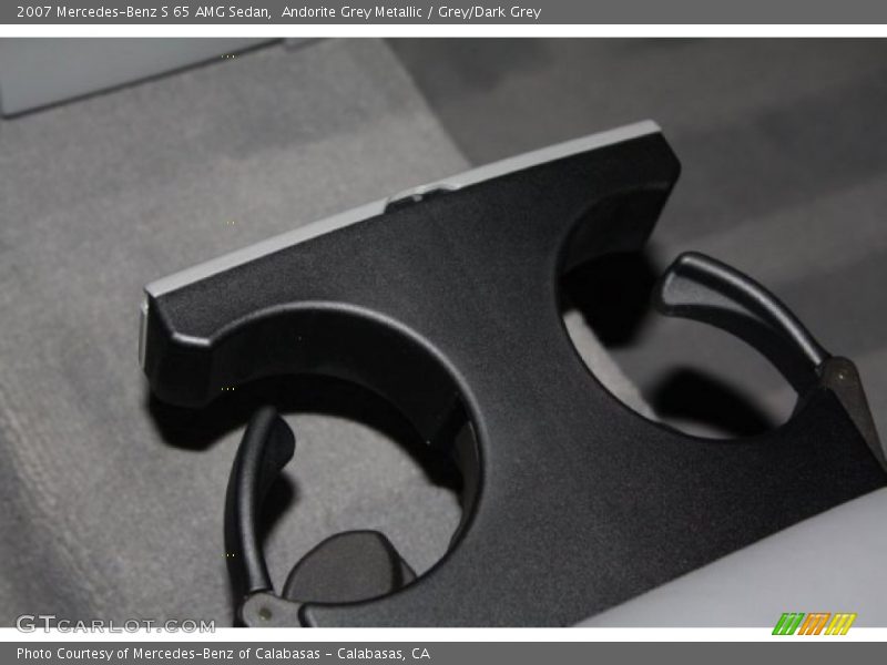 Andorite Grey Metallic / Grey/Dark Grey 2007 Mercedes-Benz S 65 AMG Sedan