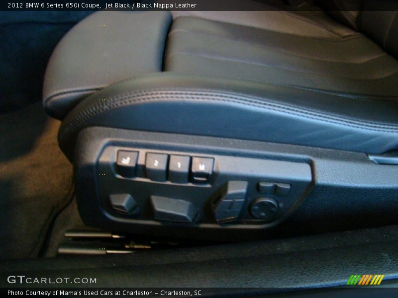 Controls of 2012 6 Series 650i Coupe