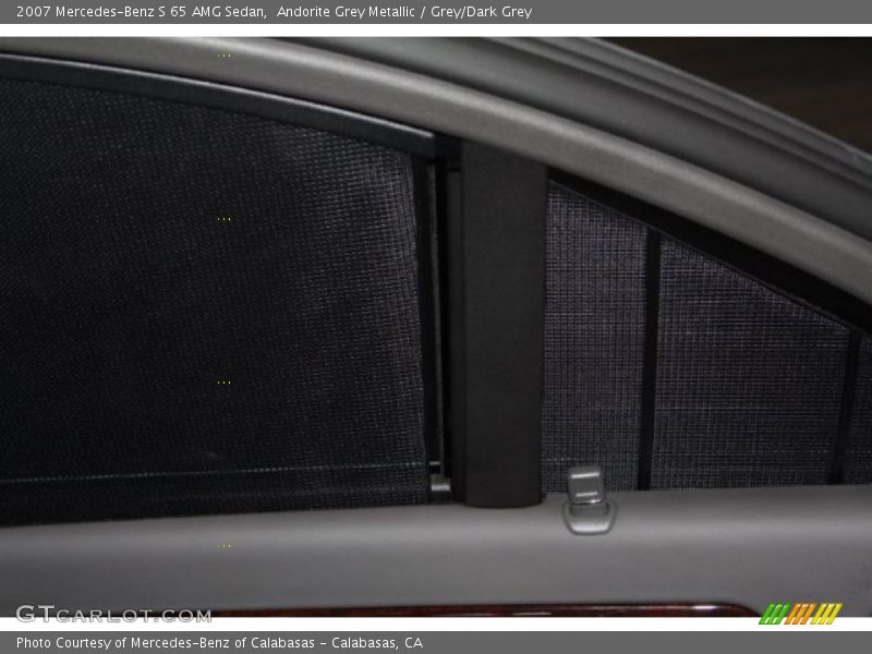 Andorite Grey Metallic / Grey/Dark Grey 2007 Mercedes-Benz S 65 AMG Sedan