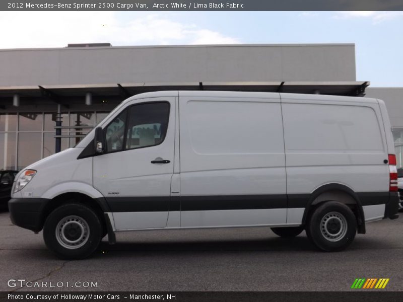 Arctic White / Lima Black Fabric 2012 Mercedes-Benz Sprinter 2500 Cargo Van