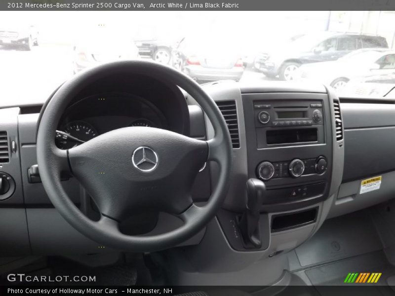 Arctic White / Lima Black Fabric 2012 Mercedes-Benz Sprinter 2500 Cargo Van