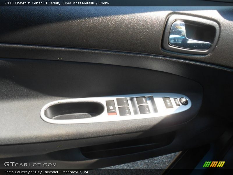 Silver Moss Metallic / Ebony 2010 Chevrolet Cobalt LT Sedan