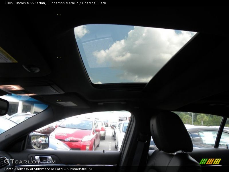 Cinnamon Metallic / Charcoal Black 2009 Lincoln MKS Sedan