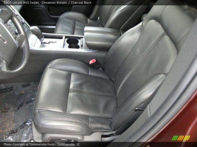Cinnamon Metallic / Charcoal Black 2009 Lincoln MKS Sedan