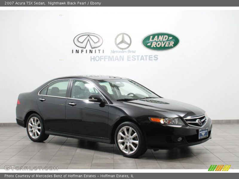 Nighthawk Black Pearl / Ebony 2007 Acura TSX Sedan
