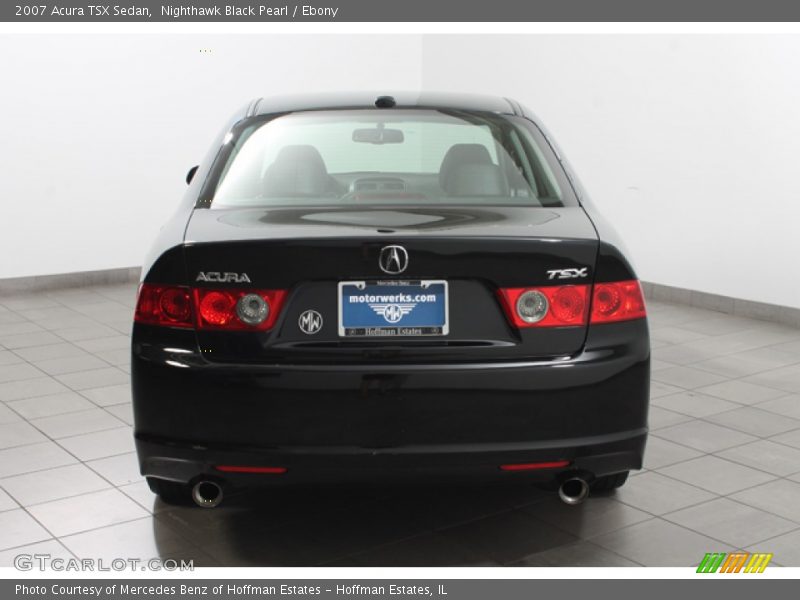 Nighthawk Black Pearl / Ebony 2007 Acura TSX Sedan