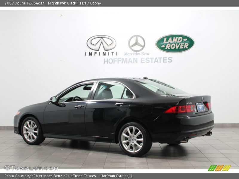 Nighthawk Black Pearl / Ebony 2007 Acura TSX Sedan