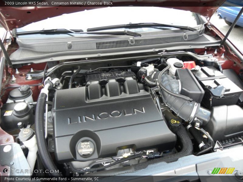 Cinnamon Metallic / Charcoal Black 2009 Lincoln MKS Sedan
