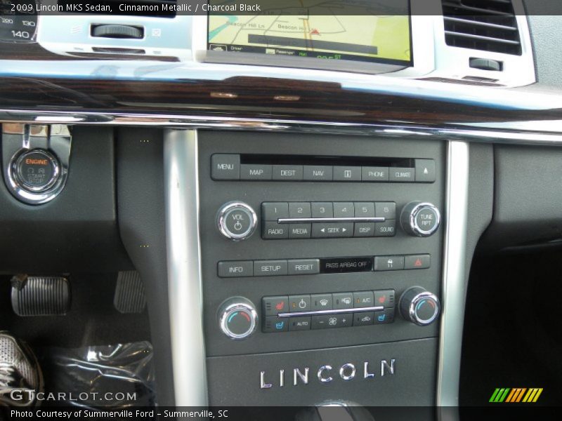 Cinnamon Metallic / Charcoal Black 2009 Lincoln MKS Sedan