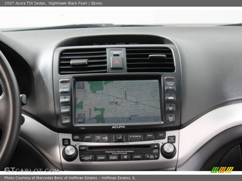 Nighthawk Black Pearl / Ebony 2007 Acura TSX Sedan