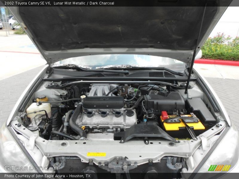 Lunar Mist Metallic / Dark Charcoal 2002 Toyota Camry SE V6