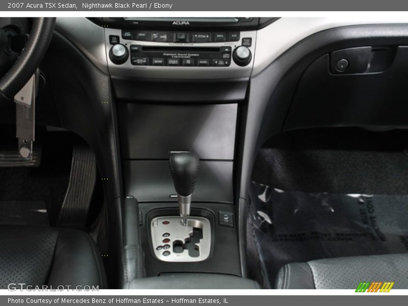Nighthawk Black Pearl / Ebony 2007 Acura TSX Sedan