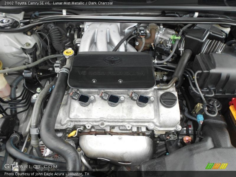 Lunar Mist Metallic / Dark Charcoal 2002 Toyota Camry SE V6