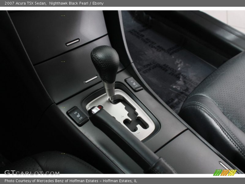 Nighthawk Black Pearl / Ebony 2007 Acura TSX Sedan