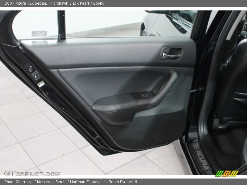 Nighthawk Black Pearl / Ebony 2007 Acura TSX Sedan