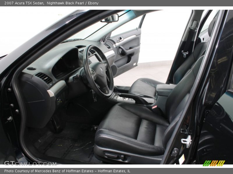 Nighthawk Black Pearl / Ebony 2007 Acura TSX Sedan
