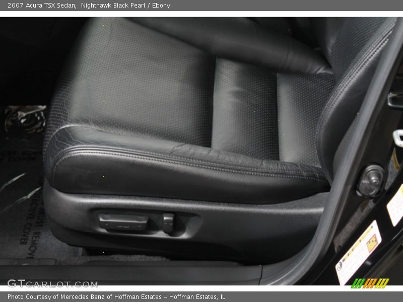 Nighthawk Black Pearl / Ebony 2007 Acura TSX Sedan