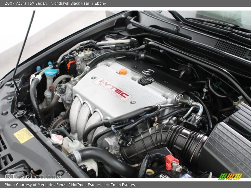 Nighthawk Black Pearl / Ebony 2007 Acura TSX Sedan