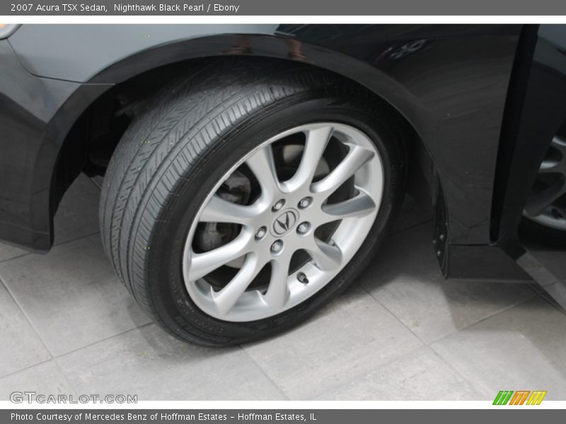 Nighthawk Black Pearl / Ebony 2007 Acura TSX Sedan