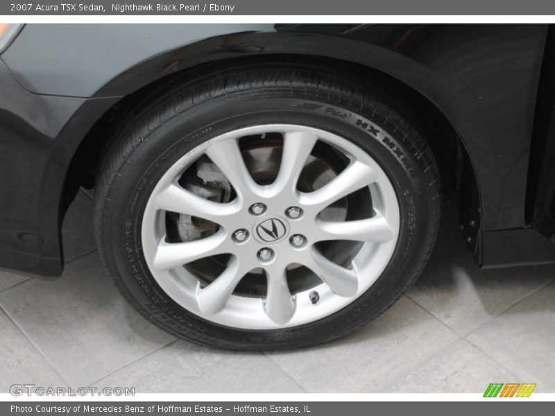 Nighthawk Black Pearl / Ebony 2007 Acura TSX Sedan
