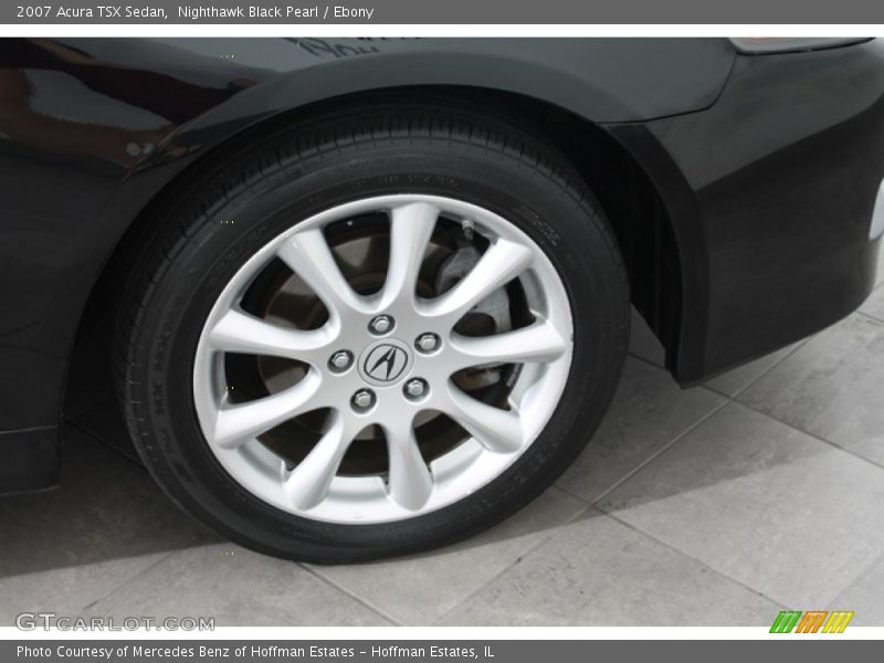 Nighthawk Black Pearl / Ebony 2007 Acura TSX Sedan