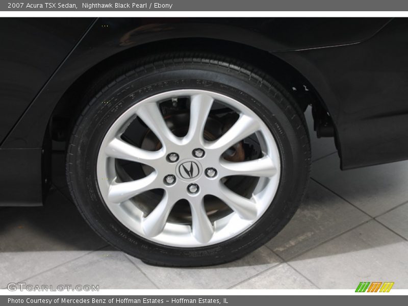 Nighthawk Black Pearl / Ebony 2007 Acura TSX Sedan