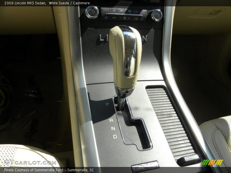 White Suede / Cashmere 2009 Lincoln MKS Sedan