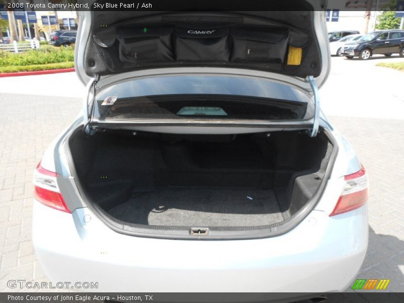 Sky Blue Pearl / Ash 2008 Toyota Camry Hybrid