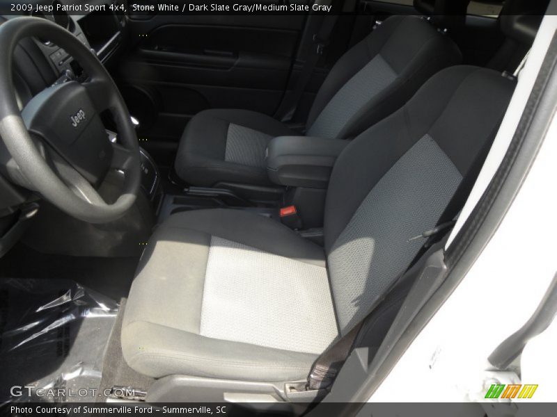 Stone White / Dark Slate Gray/Medium Slate Gray 2009 Jeep Patriot Sport 4x4