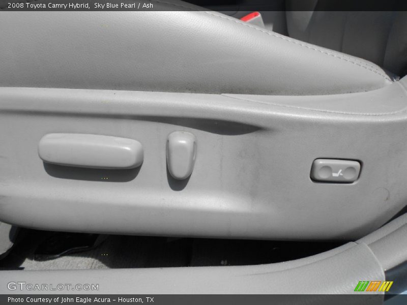 Sky Blue Pearl / Ash 2008 Toyota Camry Hybrid