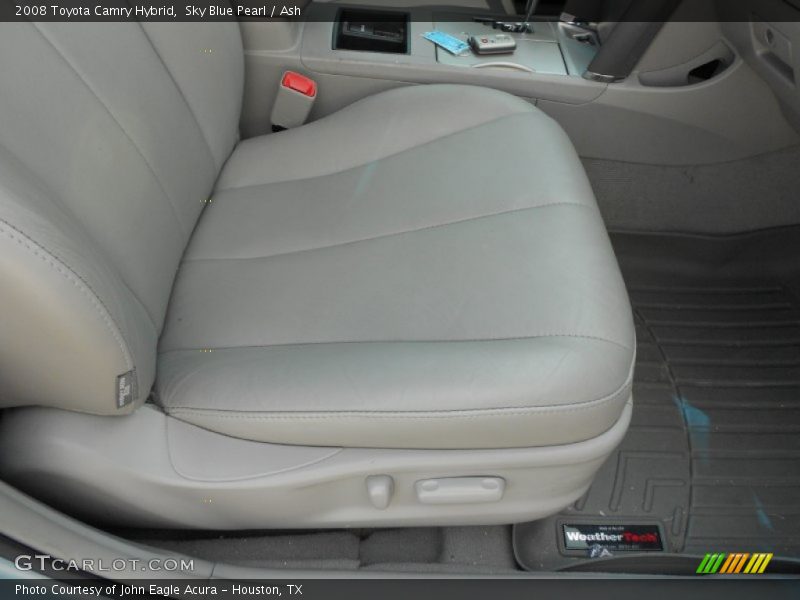 Sky Blue Pearl / Ash 2008 Toyota Camry Hybrid