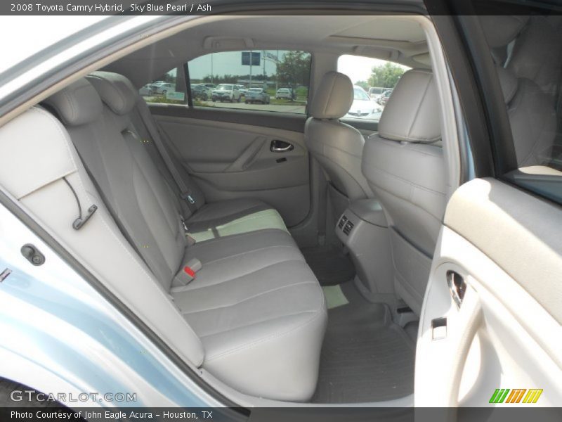 Sky Blue Pearl / Ash 2008 Toyota Camry Hybrid