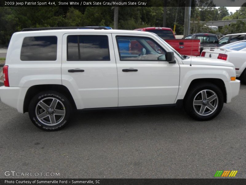 Stone White / Dark Slate Gray/Medium Slate Gray 2009 Jeep Patriot Sport 4x4
